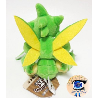 Officiële Pokemon center knuffel Pokemon fit Scyther 18cm (staand)